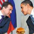 medv vs obwww 70x70  U.S. Russia business forum and burger joint for lunch