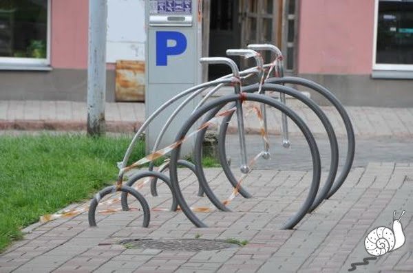 velosipēdu novietnes